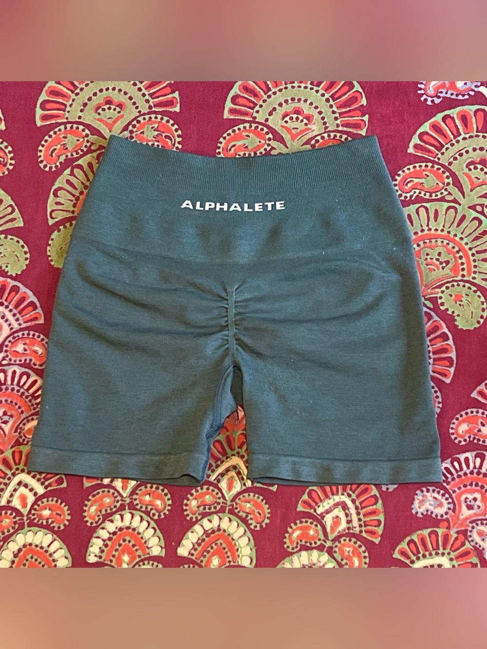 Alphalete Women's High Waist Scrunch Bike Shorts